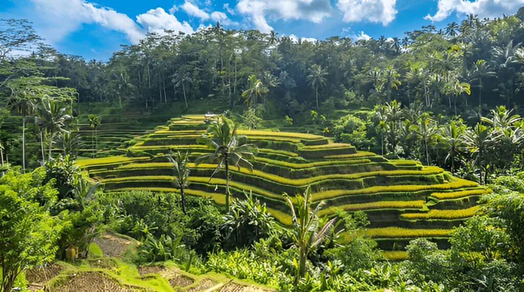 شالیزار پلکانی بالی